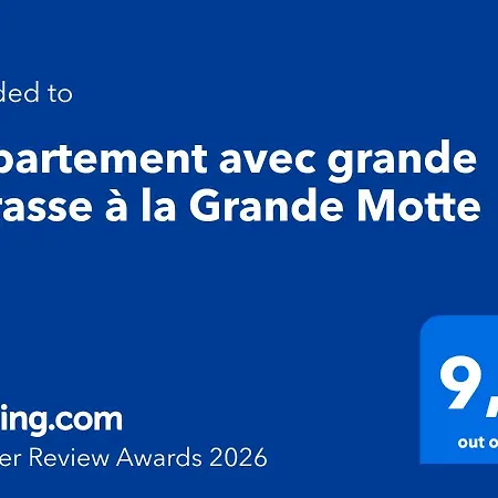 Avec Grande Terrasse A Motte La Grande-Motte